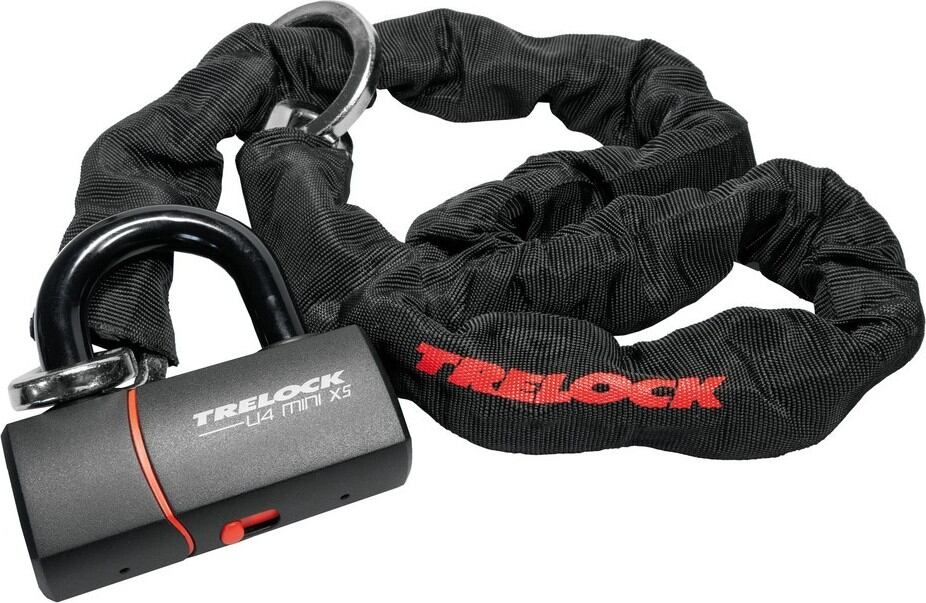 Řetěz zámek Trelock LC 680 110/9,5 110cm, Ø 9,5mm, černá, bez držáku