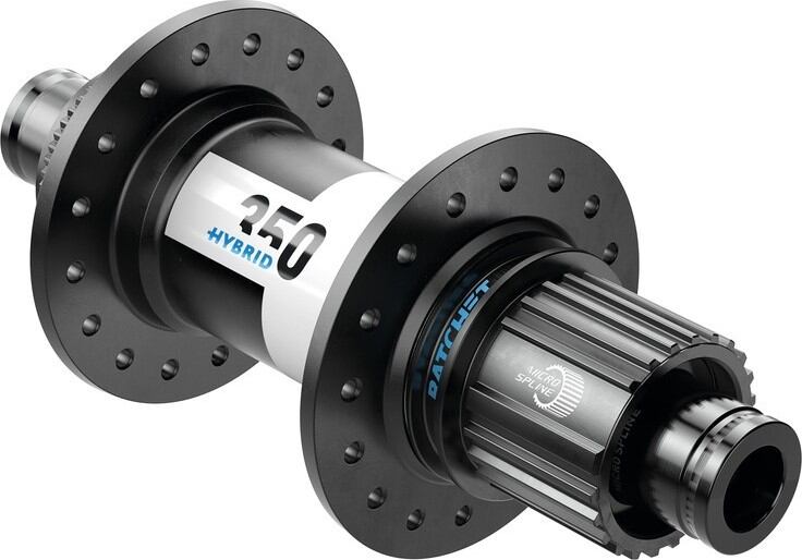 Náboj z.k. DT Swiss 350 Hybrid MTB DB 148/12mm TA Boost, 32d, CL,Shim.12rychl.