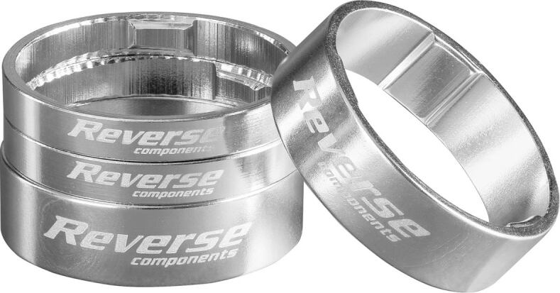 Podložka distanční Reverse Alloy Ultra-Lite set 1 1/8" Silver