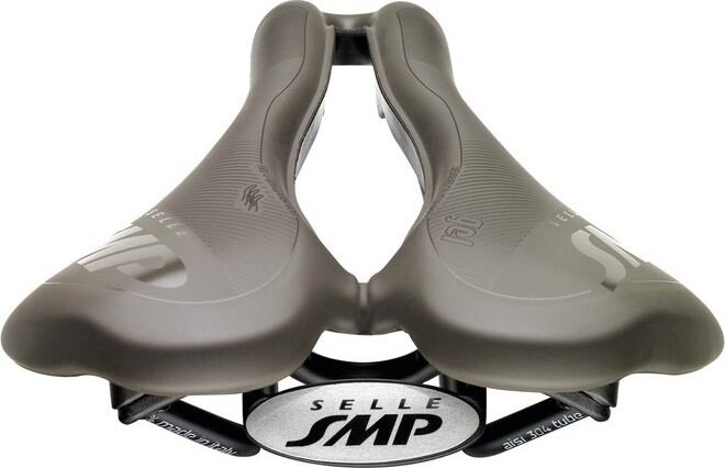 Sedlo Selle SMP VT30C Gel Brown Gravel hnedá, unisex, 255x155mm, cca 310g