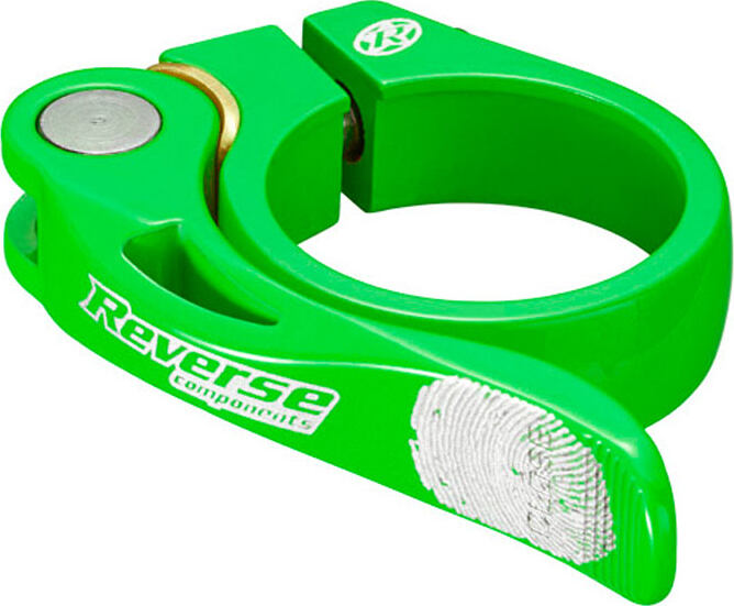 Objímka sedlovky Reverse Long Life 34,9 mm Neon Green