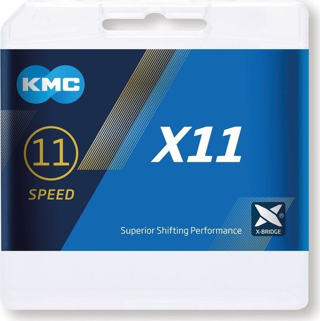 Retez KMC X11 1/2"x11/128", 114 cl.,5,65mm,11-s.str/cr