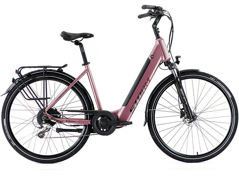 STORM E-Diamond 1 low step HR3 020 522 Wh - růžová