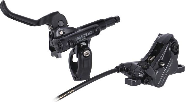 Kotoucová brzda Shimano DEORE BR-M6120 Pr.k., levá,1000mm, crn, + BL-M6100