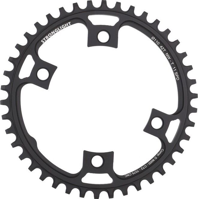 Prevodník Stronglight Gravel proShimano 110mm, 42 Z., Alu, cr, Dura Ace FC-R9000