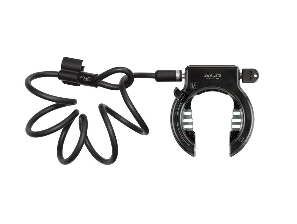 Rámový zámek XLC Fantomas II LO-F02, klíč není vyjímatelný + Kabel 1800x10mm