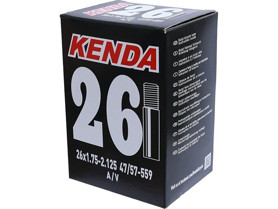 duše KENDA 26x1,75-2,125 (47/57-559) AV 35 mm