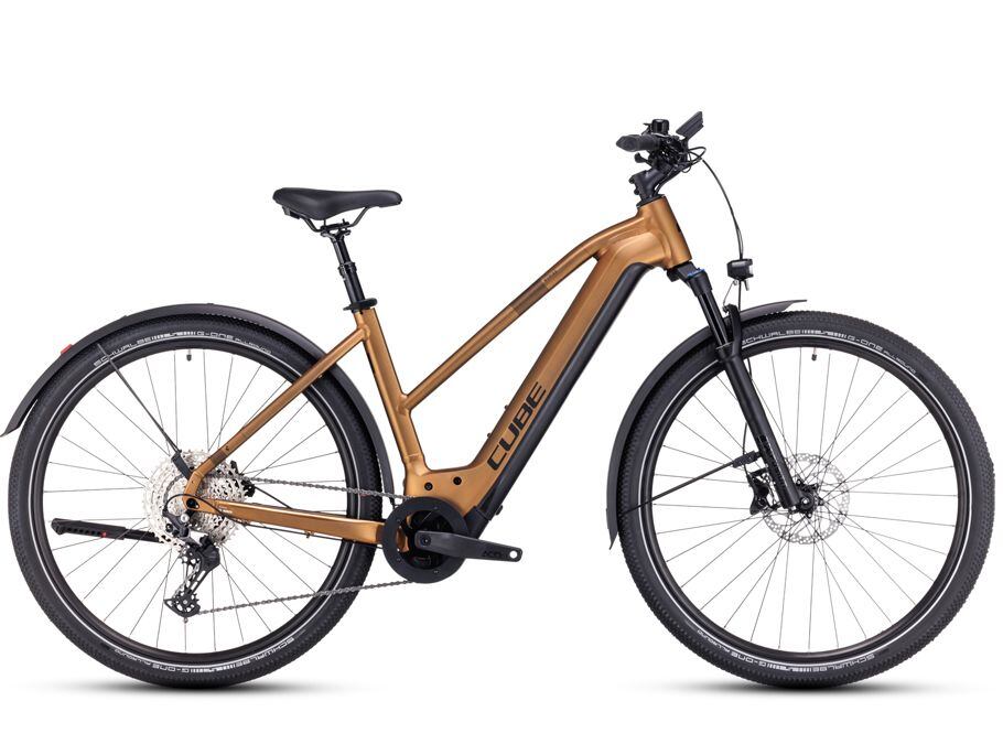 Cube Nuride Hybrid EXC 625 Trapeze Allroad - Caramel´n´black