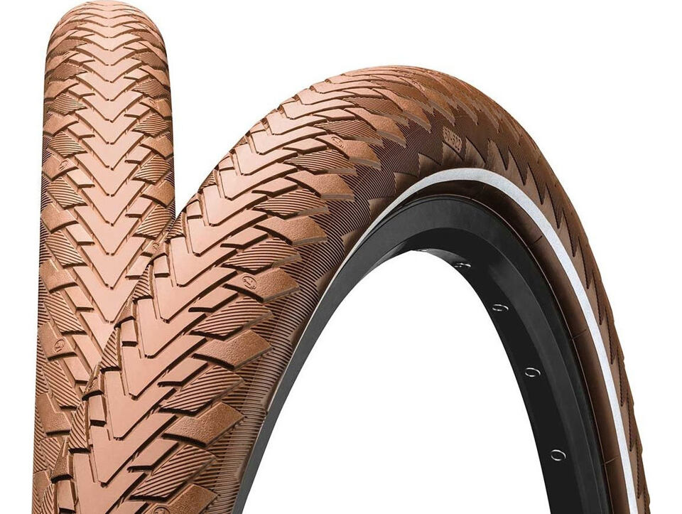 Plášť CONTINENTAL Contact Cruiser 28 reflex drát brown - 700x50C