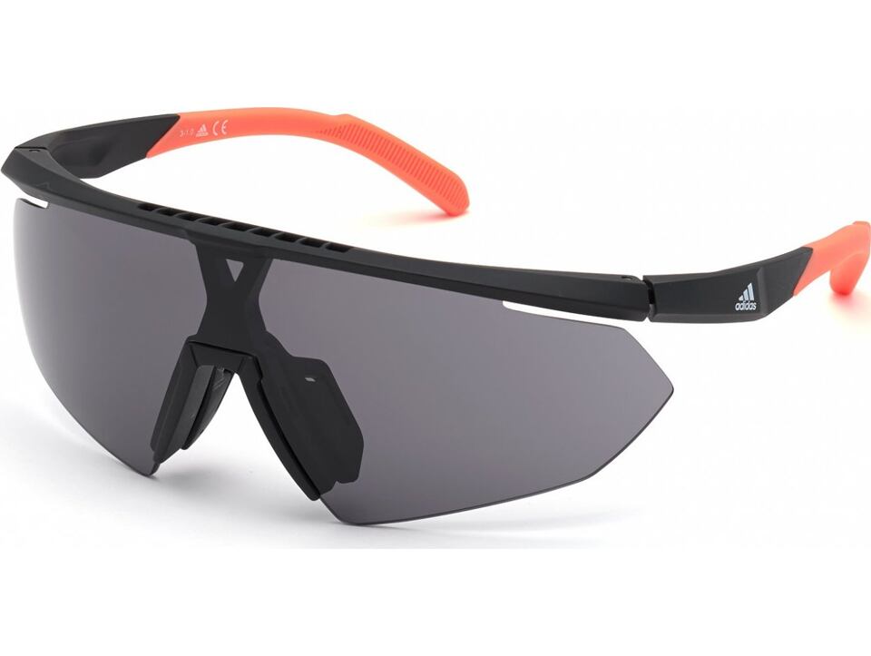 Sluneční brýle ADIDAS Sport SP0015 Matte Black/Smoke