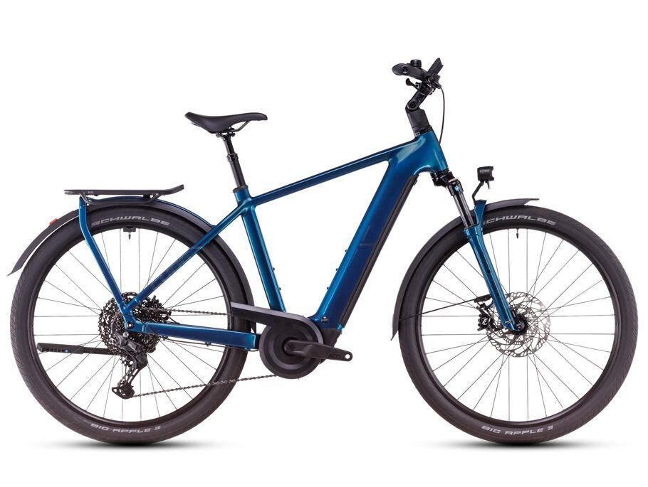 Cube Kathmandu Hybrid EX - electricblue´n´chrome