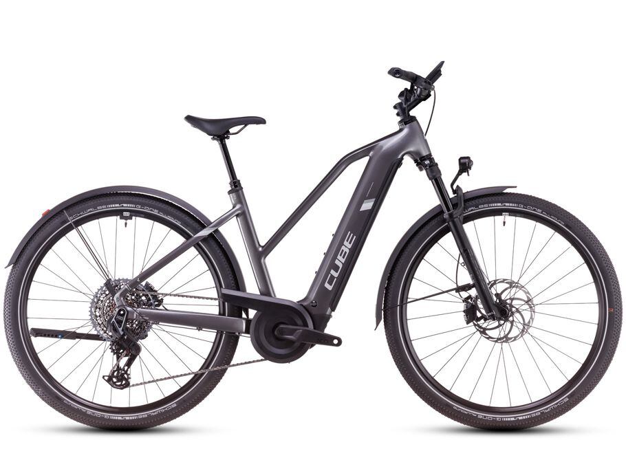 Cube Nuride Hybrid SLT 800 Allroad, trapeze - Graphite´n´fossil