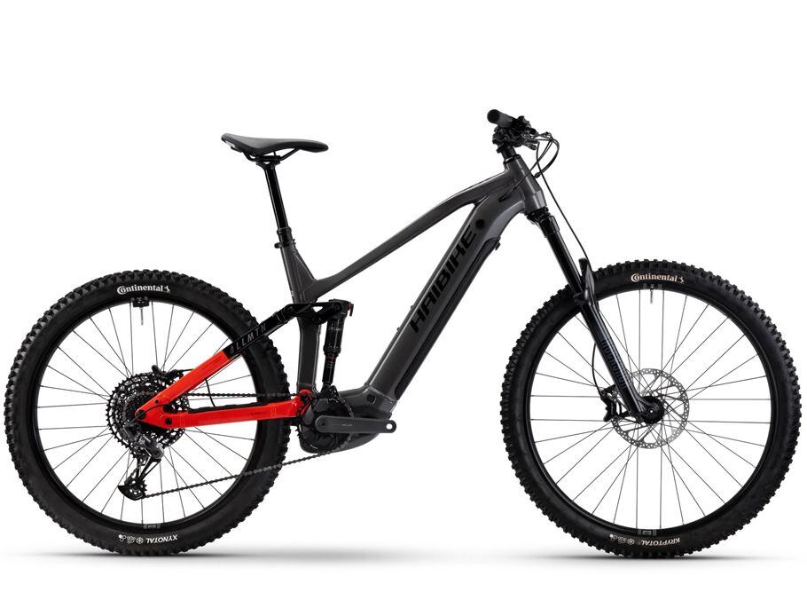 Haibike ALLMTN 4 - silver/red/black