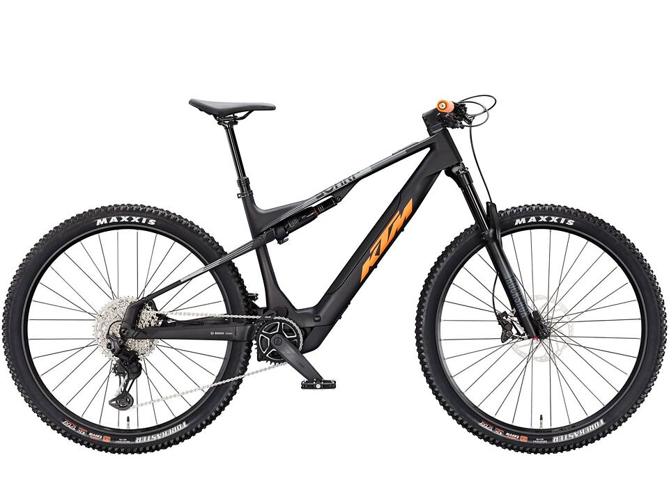 KTM Macina Scarp SX Elite - Flaming Black MT (Fresh Orange)