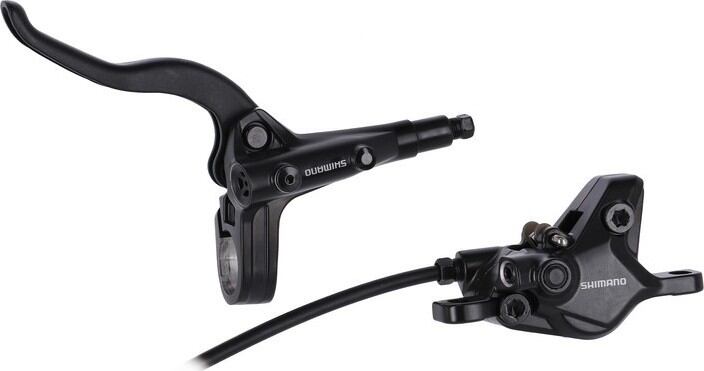 Kotoucová brzda Shimano BR-MT410 Pr.k., levá, 1000mm, crn+BL-MT401