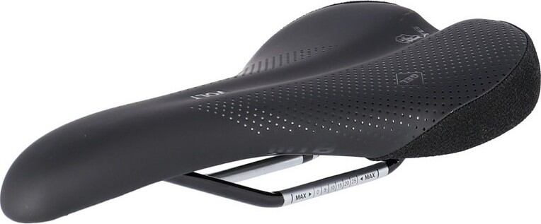 Sedlo WTB Volt Cromoly široké cerná, 150x265mm, ca. 315g