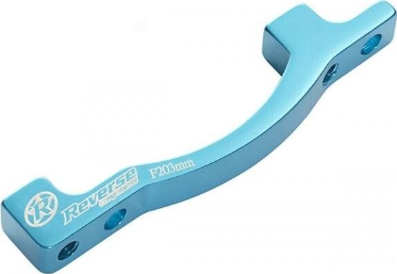 Adaptér přední brzdy Reverse PM-PM 203 mm Light Blue
