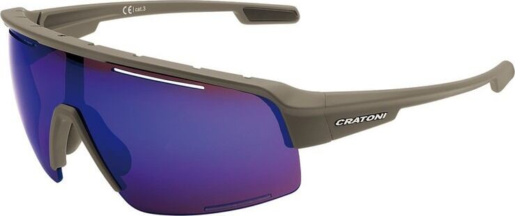Slun.brýle Cratoni C-Matic COLOR+Sport káva gum.sklo oranž.,modrá zrcadl.Kat.3