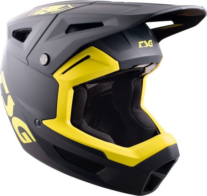 Přilba integrální TSG Sentinel Solid Color Satin Blue-Yellow, XL