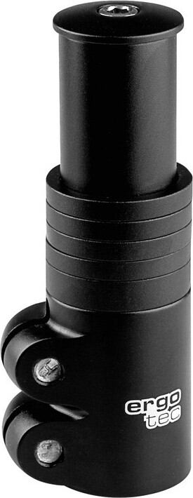 A-Head,nástavec predstavce Ergotec 117mm Al,cerná pro 1 1/8", 51/58/63/68/73/78