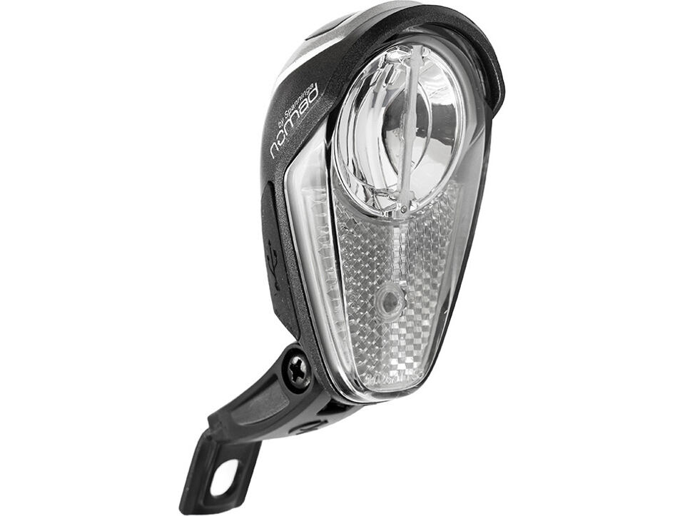 Světlo přední k elektrokolu Spaninga Nomad s USB 6-36V