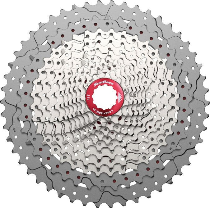 Kazeta 12sp. 11-50 SunRace CSMZ90 WA5, METALLIC