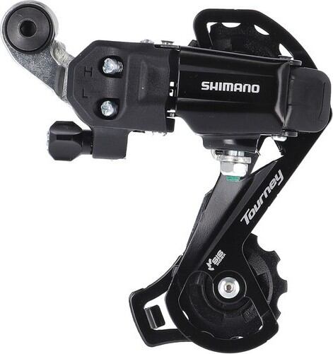 měnič SHIMANO Tourney RD-TY200GS bez háku 6/7 speed , dlouhé vodítko, černý