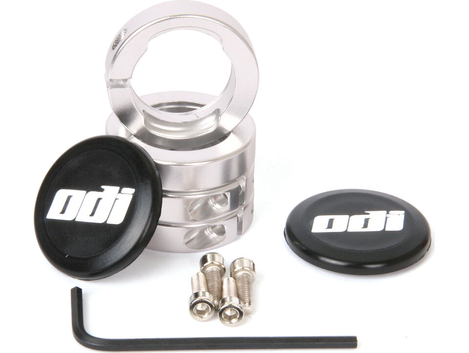 Objímky ke gripům ODI MTB Lock-On Al Silver