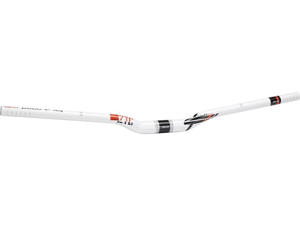 XLC Pro Ride Riser-Bar HB-M16 Ø 31,8 mm, 780 mm, 25mm, bílá, 9°