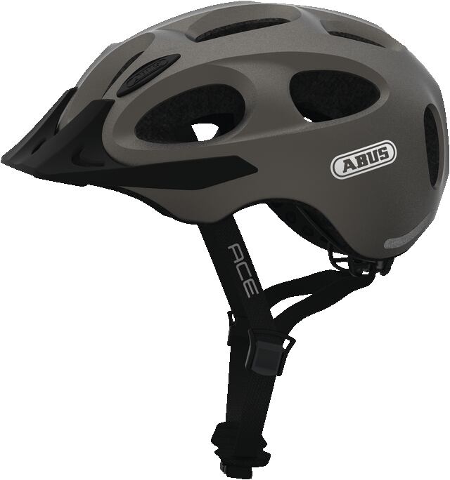 přilba ABUS - Youn-I Ace metallic silver