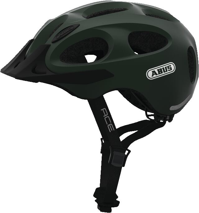 přilba ABUS - Youn-I Ace metallic green