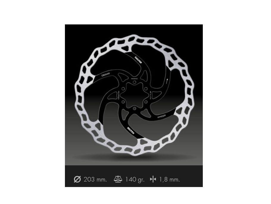 Galfer Fixed Wave | uchycení šrouby, 203 mm, 1,8mm