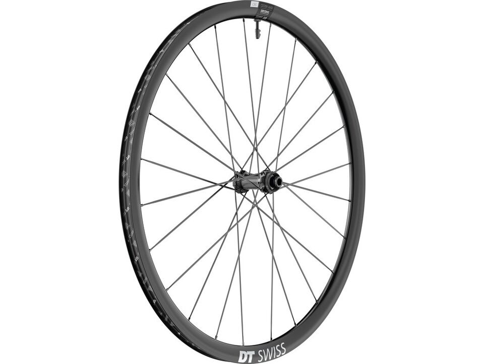 Pr.k.DT Swiss ER1600 Spline30 DB28"/22mm 28", Alu, cr, Center Lock,100/12mm TA