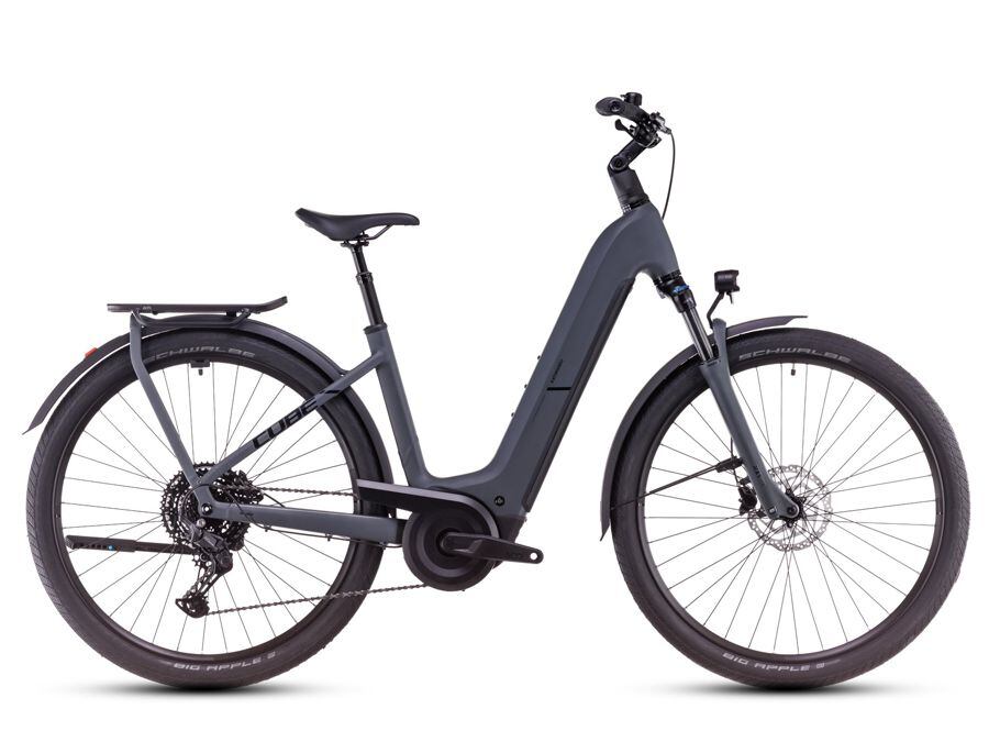 Cube Kathmandu Hybrid ONE, easy entry - shadowgrey´n´black
