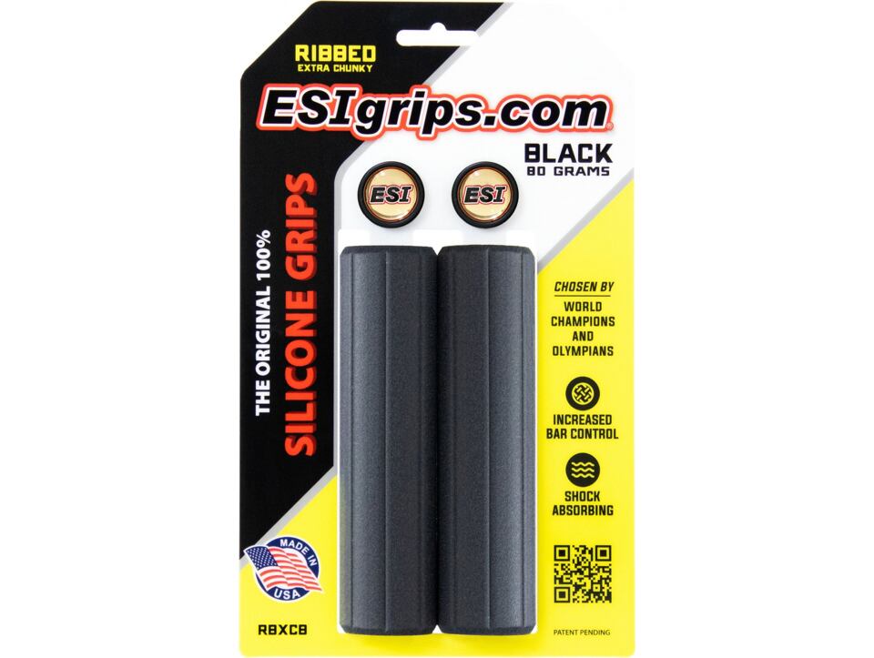 Gripy ESI Ribbed Extra Chunky Black (2025)