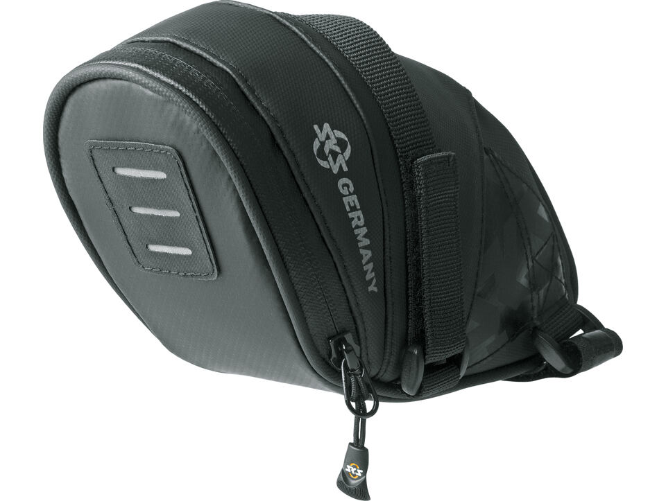 Podsedlová brašna SKS Explorer Straps800 cerná, 160x70x110mm 137g 0,8l