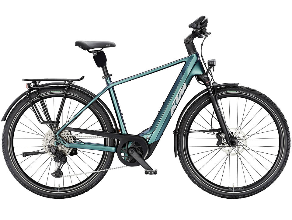 KTM Macina Style 810 - Green Purple Flip (Silver+Black)