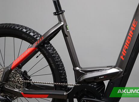 Haibike Trekking 9 Cross 2022 - anthracite/red