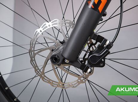 Haibike Alltrack vel. 37 cm - olive/orange - matt