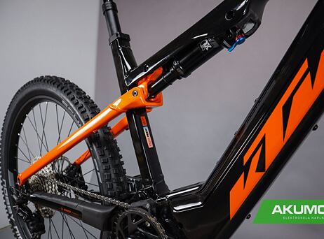 KTM Macina Lycan 771 - Flaming Black (Space Orange)