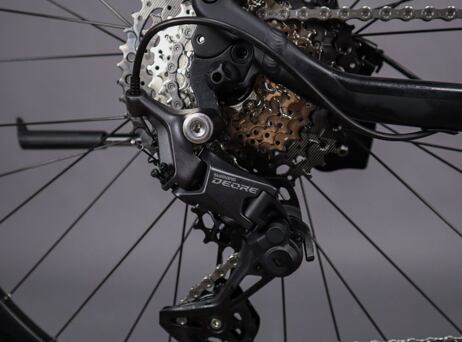 KTM Macina Style 730, US - Black matt (grey+orange)