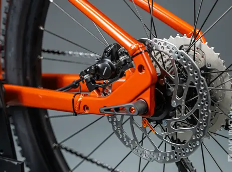 KTM Macina Team 773 - Burnt Orange (Black+Silver)