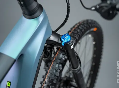 Cube Stereo Hybrid 120 HPC ABS 750 - Smaragdgrey´n´blue