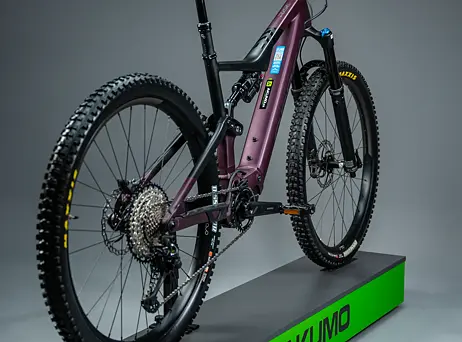 Orbea RISE H10 2023 - Metallic Mulberry-Black