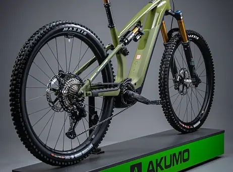 Cube Stereo Hybrid ONE55 C:68X TM 750 - olive´n´chrome
