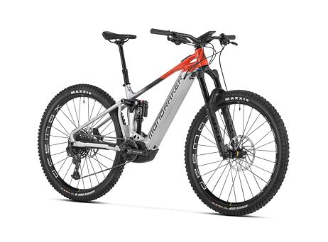 Mondraker Crafty R - Racing silver/Flame red/Vortex grey