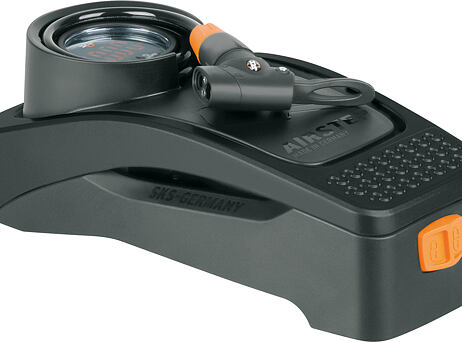 Nožní pumpa SKS Airstep DIGI crn,+ Digitalmanometer AV/DV/SV
