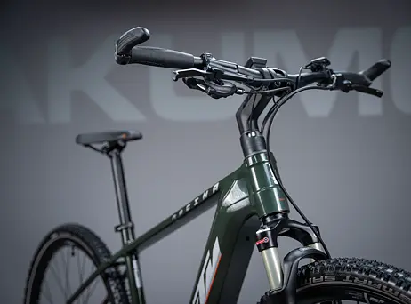KTM Macina Cross 710 Herren - Moss Grey(Chrome+orange)