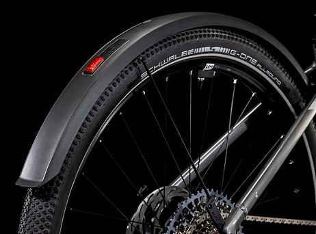 Cube Nuride Hybrid SLX 800 Allroad, easy entry - Graphite´n´fossil