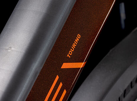Cube Touring Hybrid PRO 625, easy entry - Cinnamon´n´orange